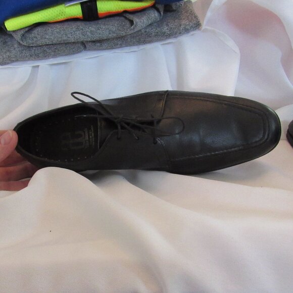 Allen Edmonds Black Tribeca Derbys Size 9.5 Made in USA Very Good Condition - Picture 7 of 13
